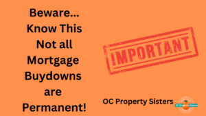 Important to know - OC Property Sisters