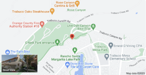 The Brisa Del Lago II Complex community this is the goggle map location for referencing in my OC Property Sisters Ultimate Guide of Rancho Santa Margarita Condos for sale 