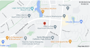 The Mission Courts Condominium Complex community this is the goggle map location for referencing in my OC Property Sisters Ultimate Guide of Rancho Santa Margarita Condos and townhomes for sale