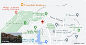 The Vista L Cuesta Condominium Complex community this is the goggle map location for referencing in my OC Property Sisters Ultimate Guide of Rancho Santa Margarita Condos and townhomes for sale